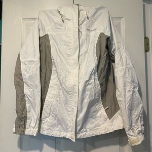 Columbia rain coat sz S